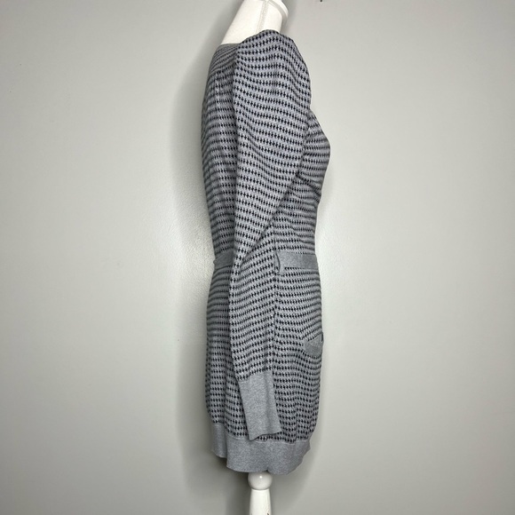 French Connection Houndstooth Cardigan Dress - Picture 2 of 8